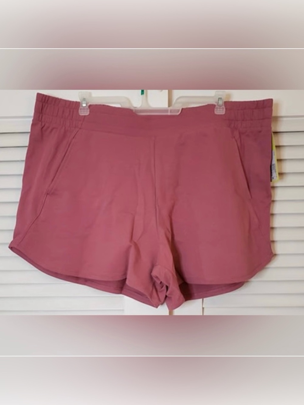 Women’s Everyday Elastic Waist Shorts - Dusty Rose